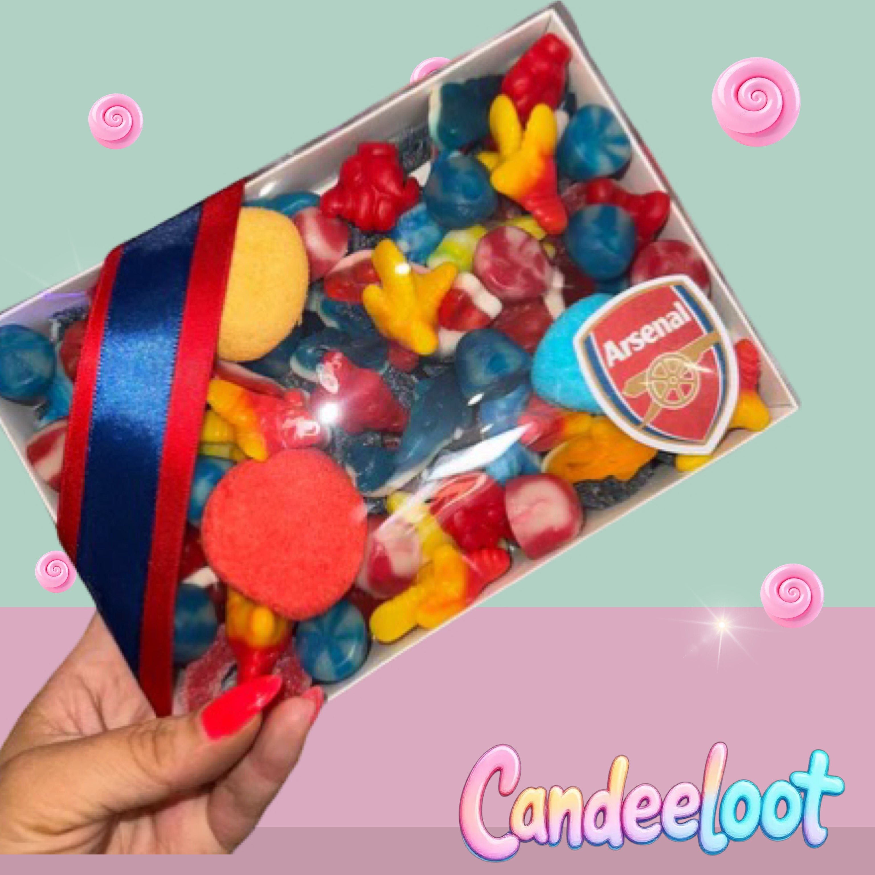 800G OCCASION BOX-football/birthday/thank you gift-PLEASE leave a note