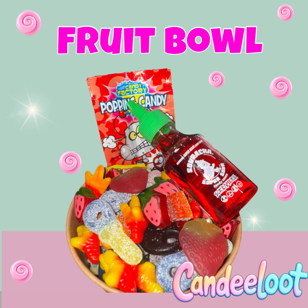 Fruit sweet bowl with sour sauce- (leave a note)