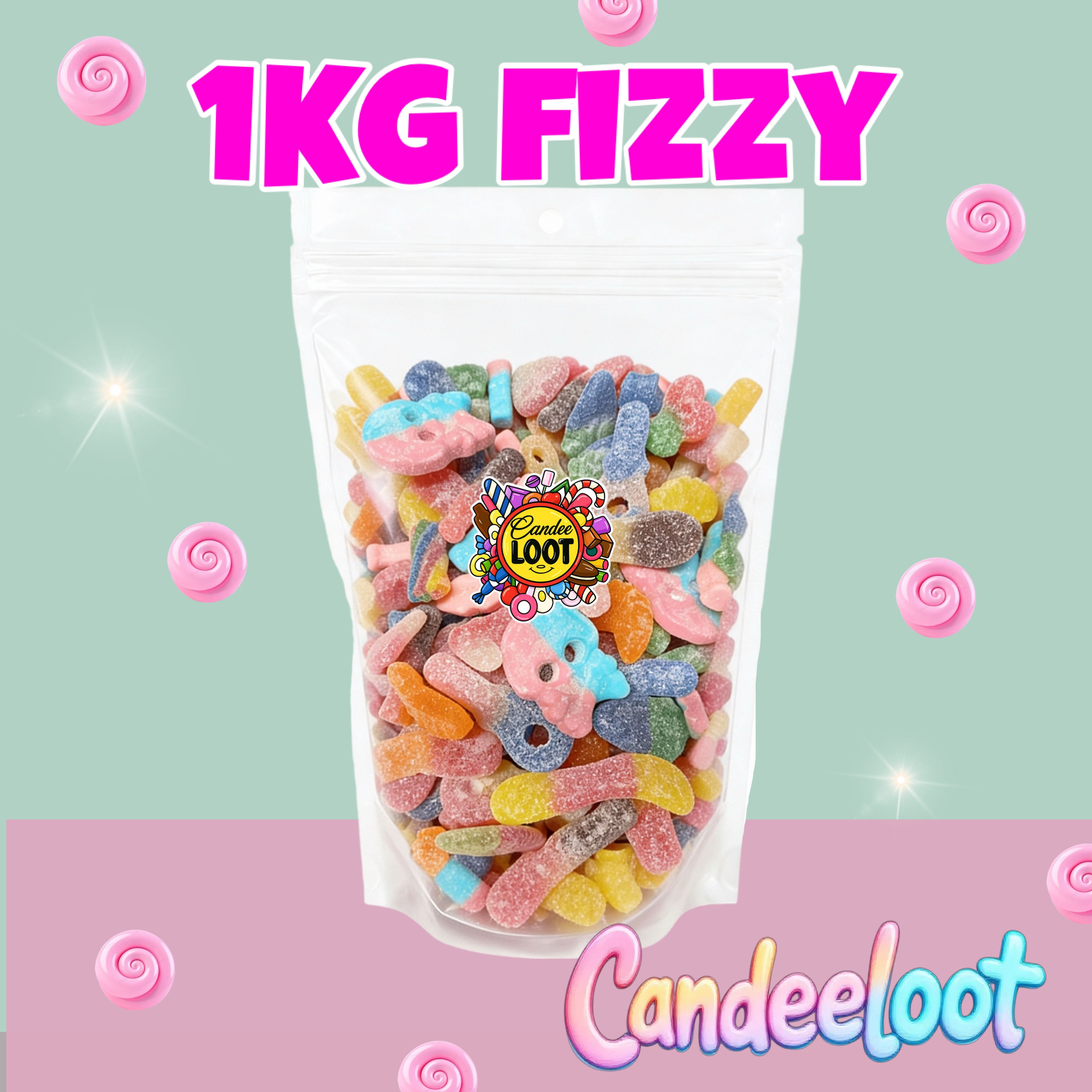 1KG pick n mix sweets (NO CHOOSING)