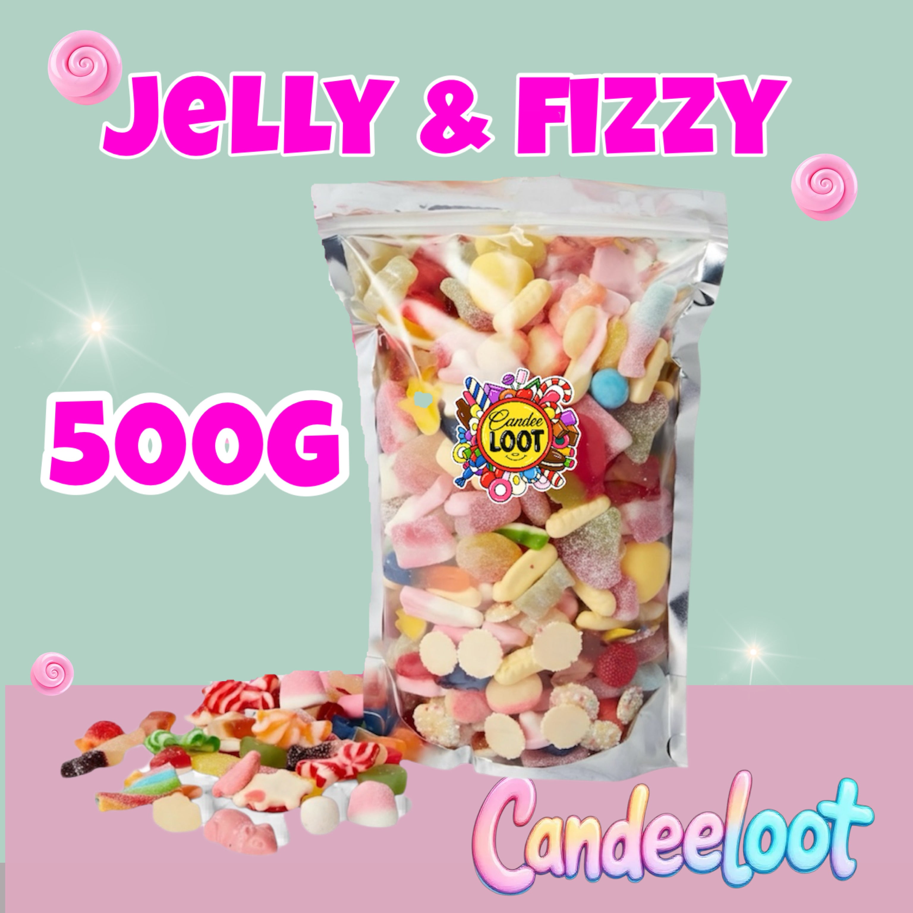 500G pick n mix sweets (NO CHOOSING)