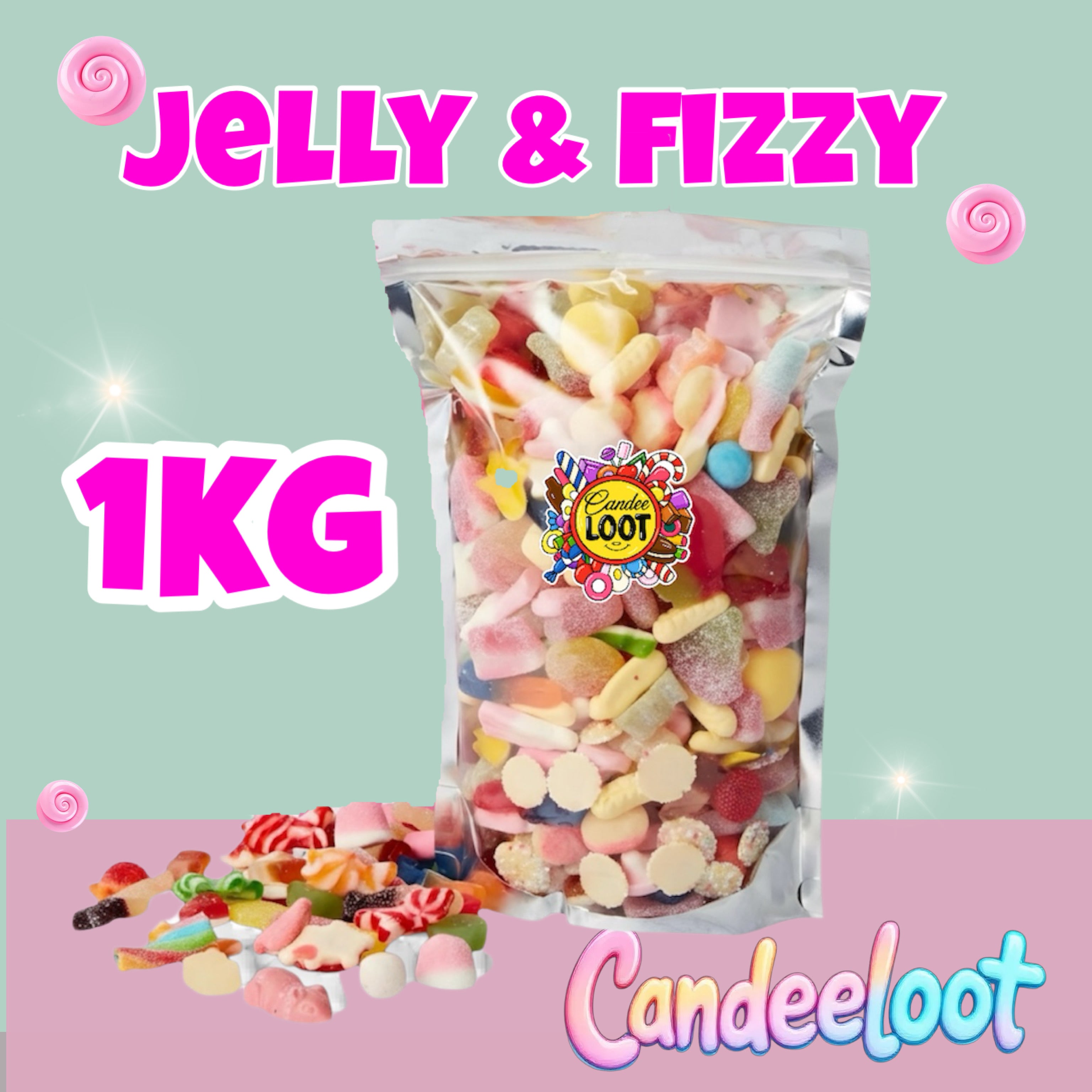 1KG pick n mix sweets (NO CHOOSING)