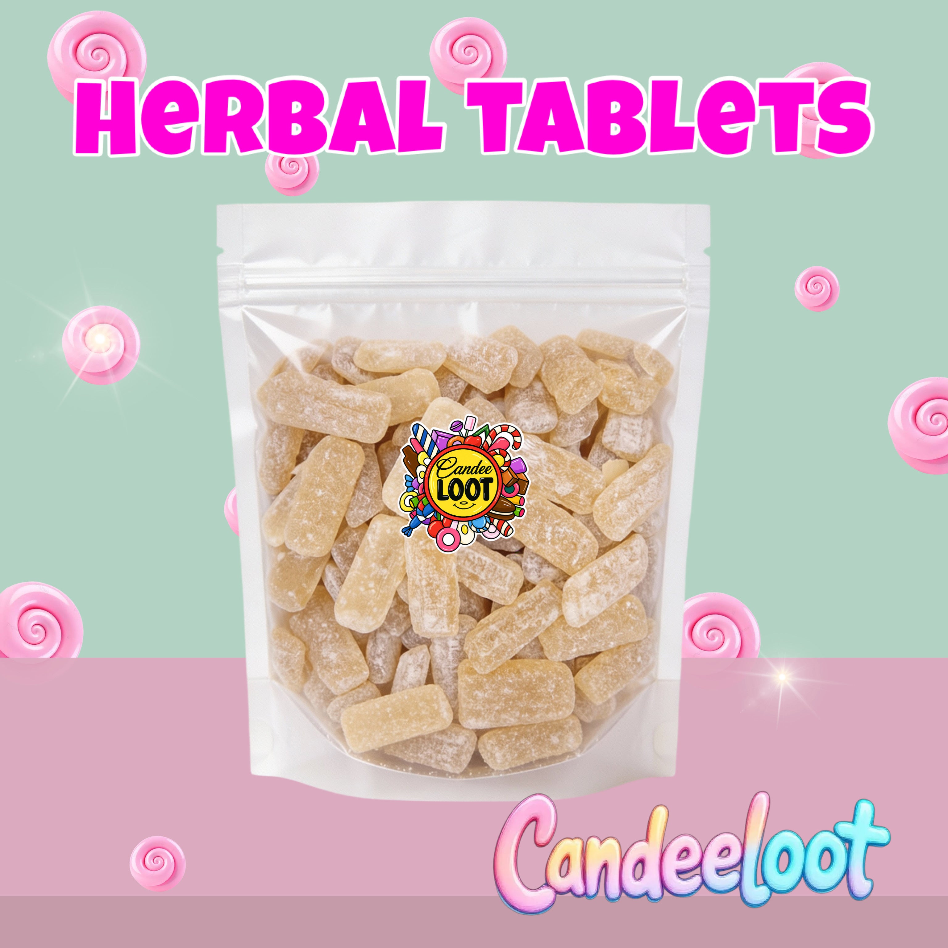 200g bag Winter HERBEL tablets