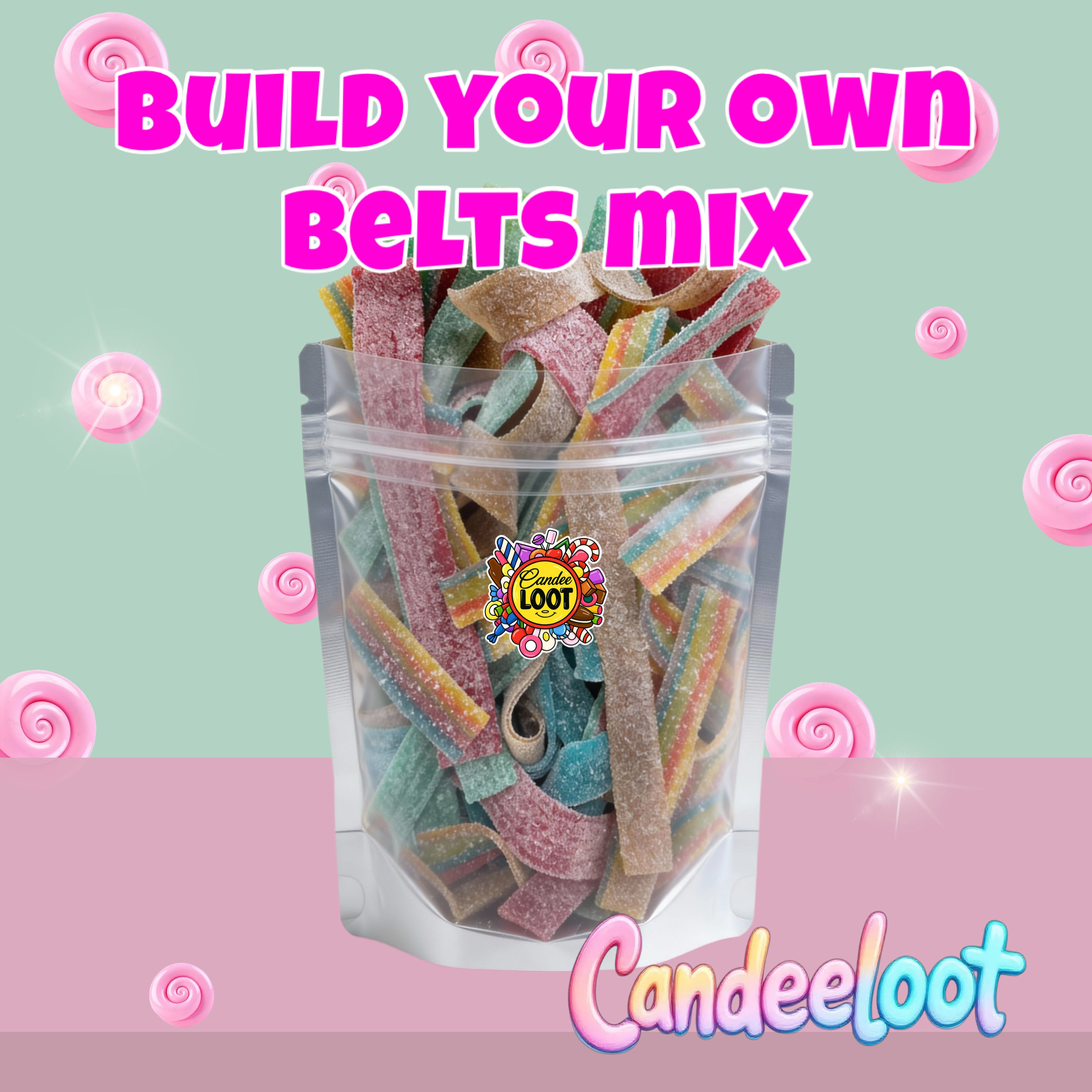 BUILD YOUR OWN BELTS MIX-100g of each option