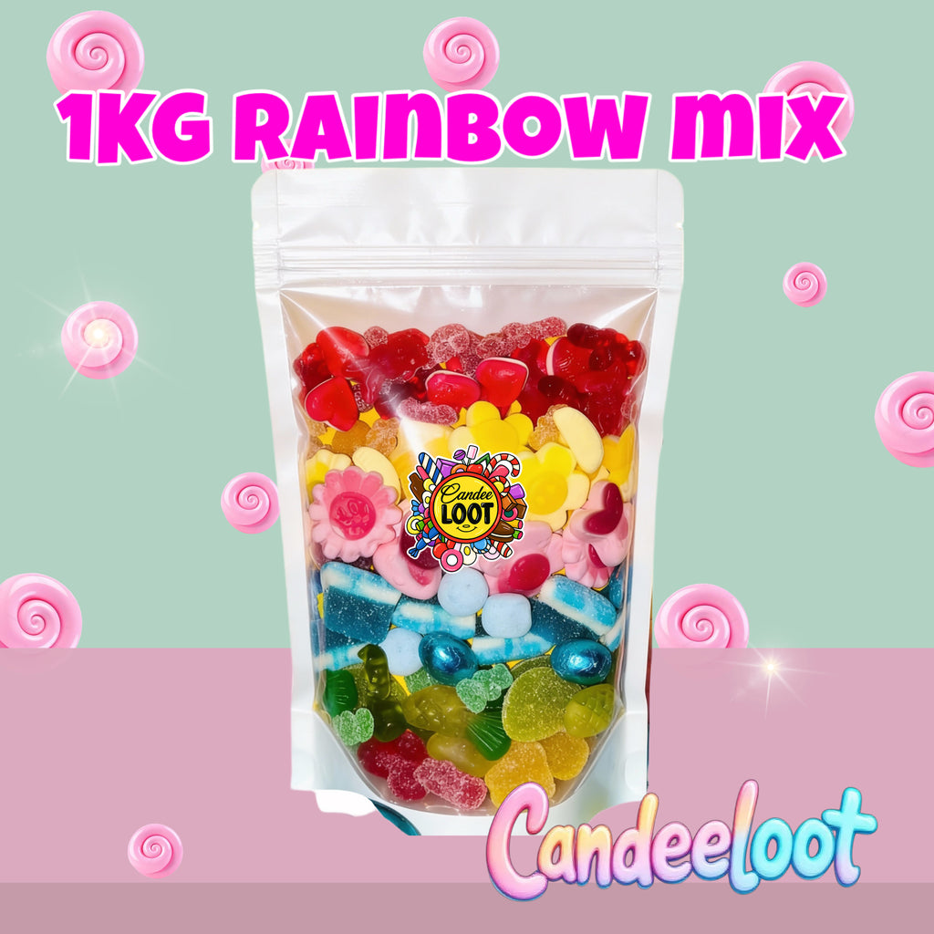 Rainbow pick n mix