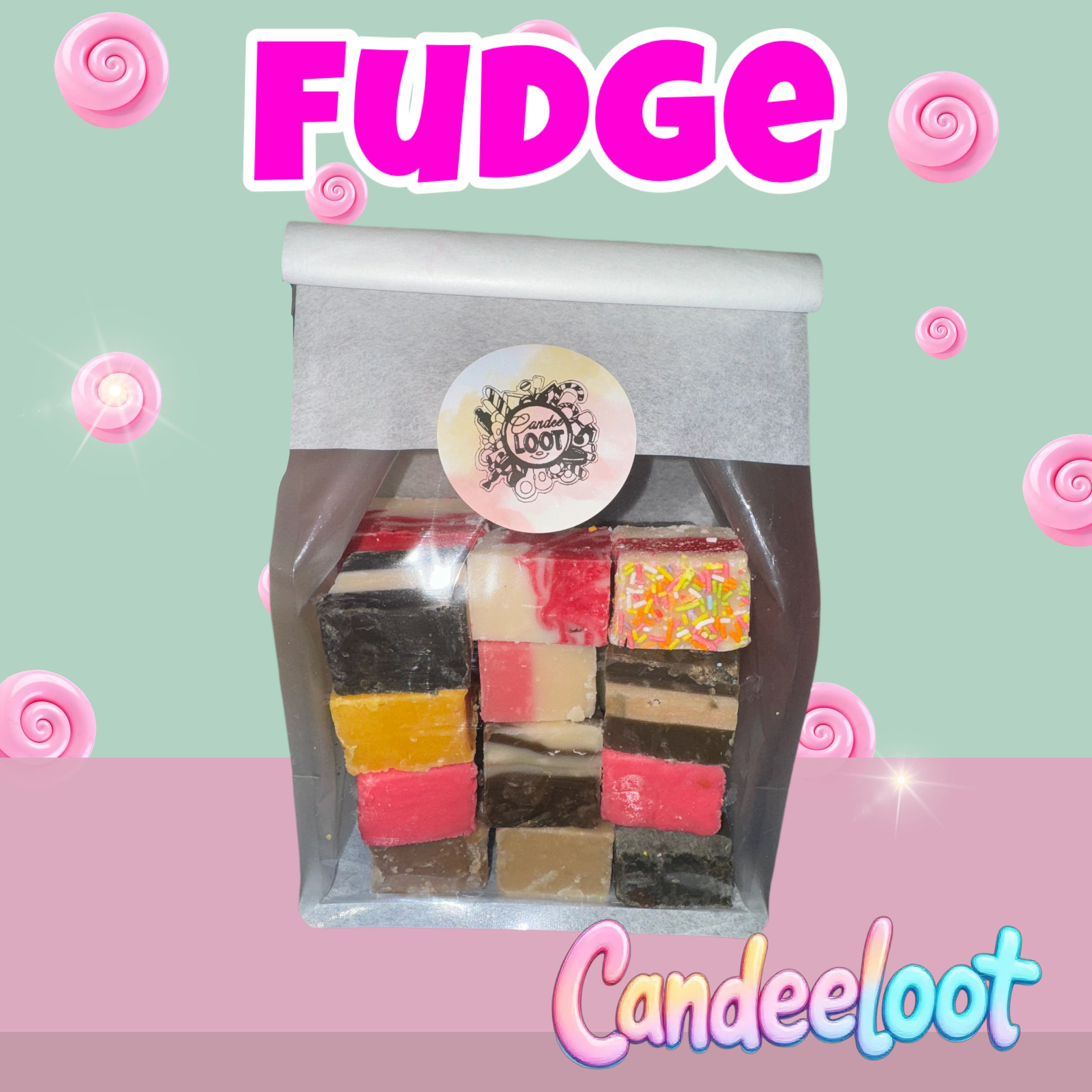 1 of each flavour fudge!!!