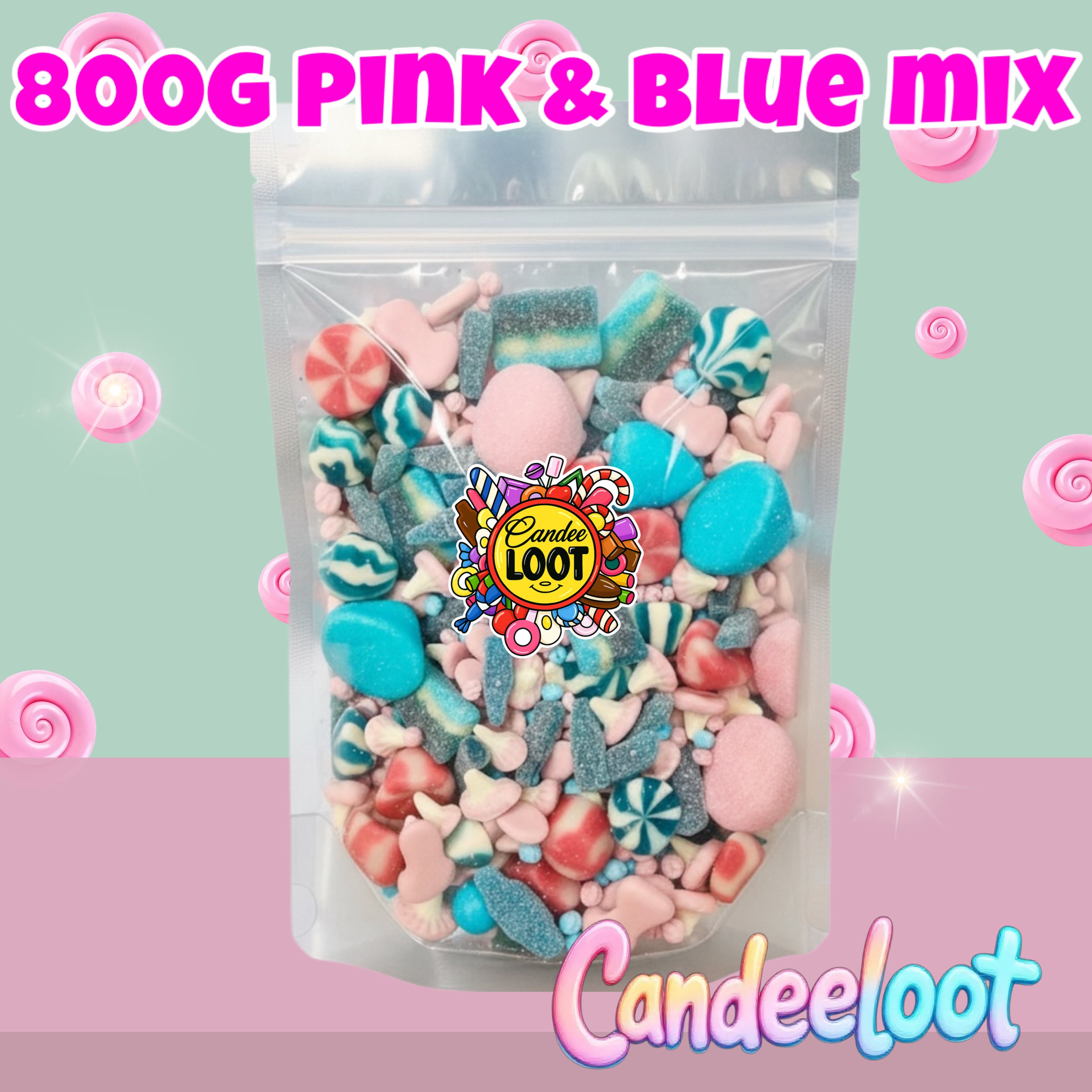 PINK & BLUE MIX