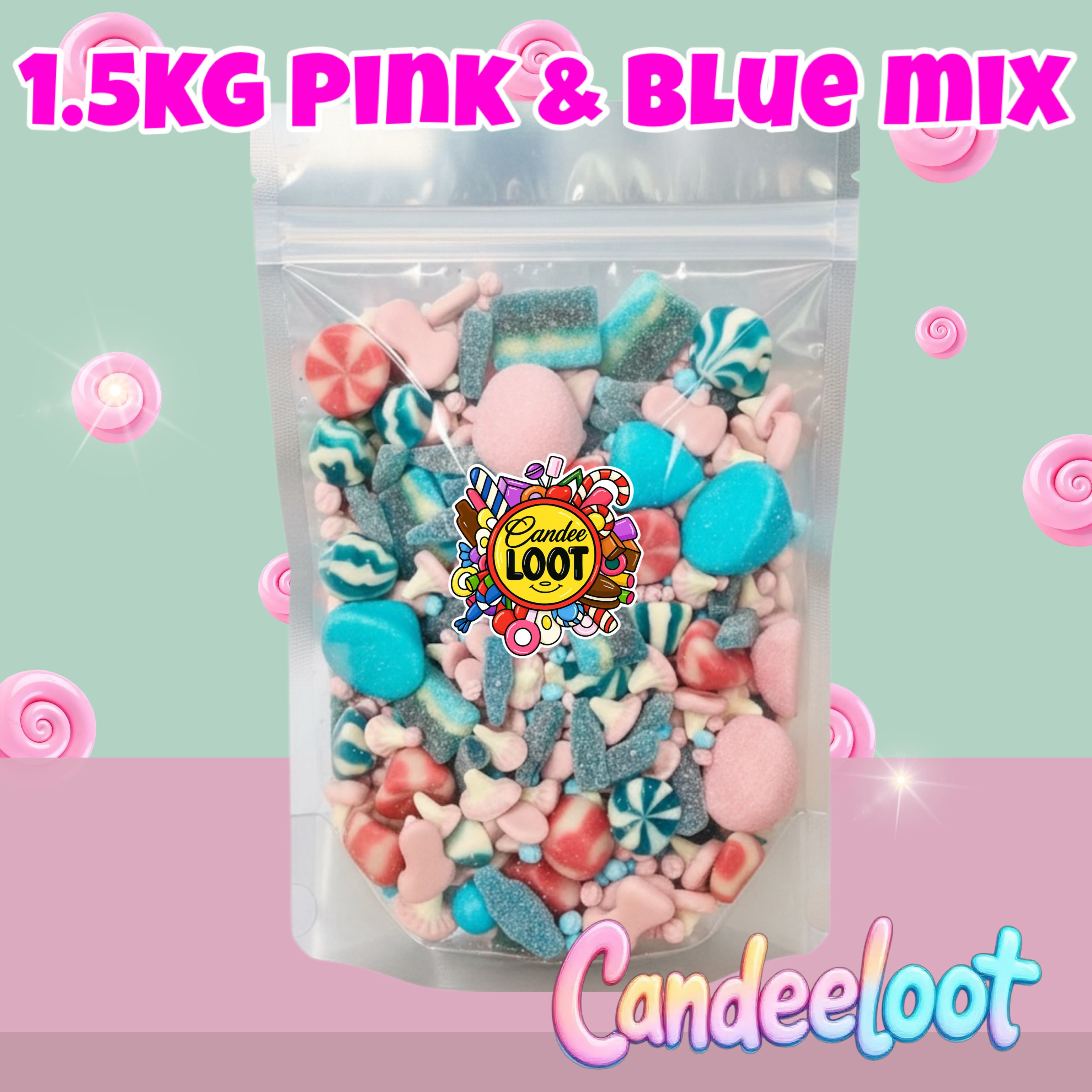 PINK & BLUE MIX