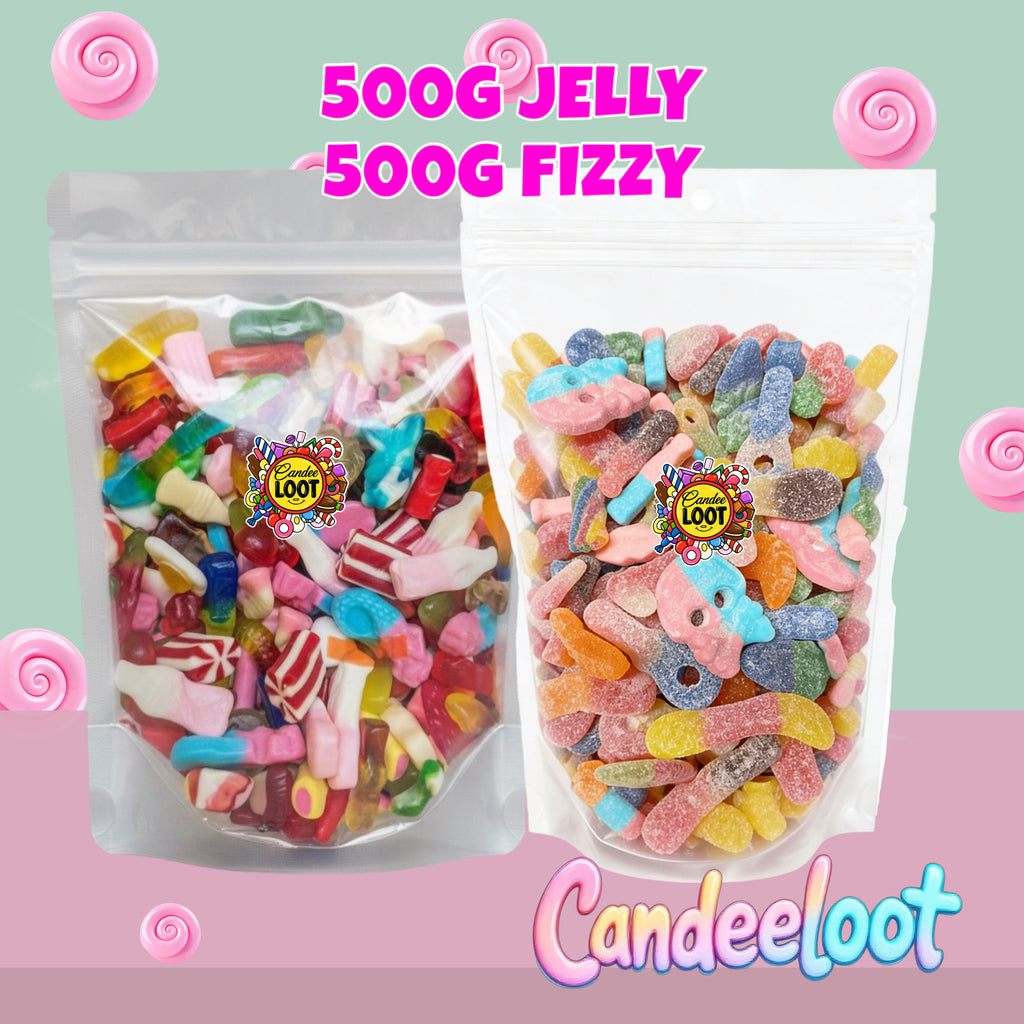 500G fizzy & 500G jelly (RANDOM)