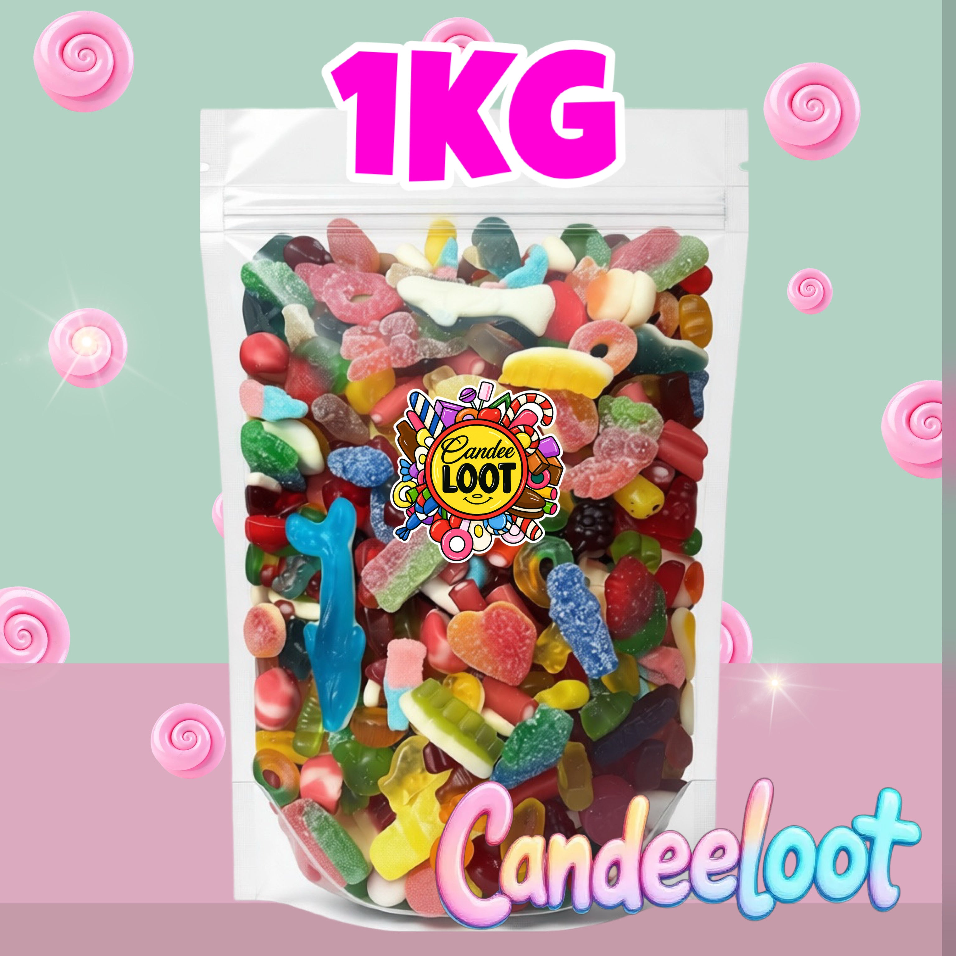 1KG pick n mix sweets (NO CHOOSING)