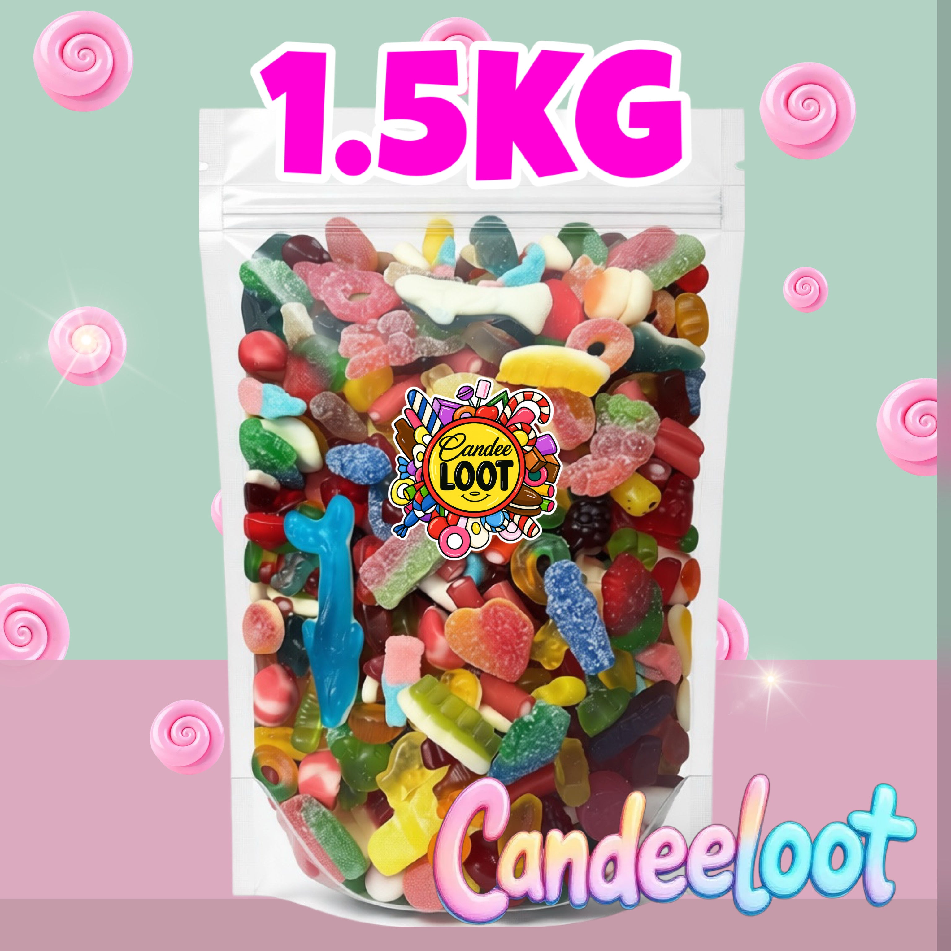 1.5KG PICK & MIX SWEETS- no choosing